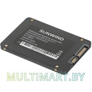 SSD диск SunWind ST3 256GB (SWSSD256GS2T) картинка 4